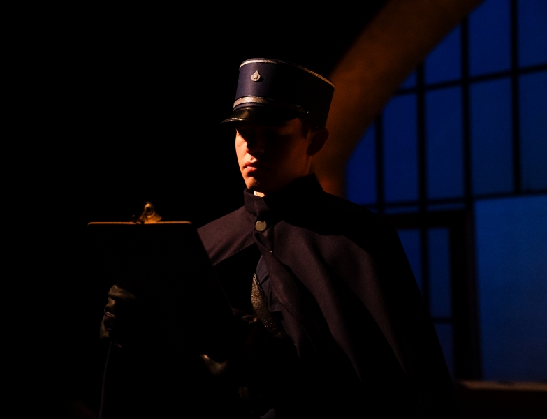 French Soldier Reading